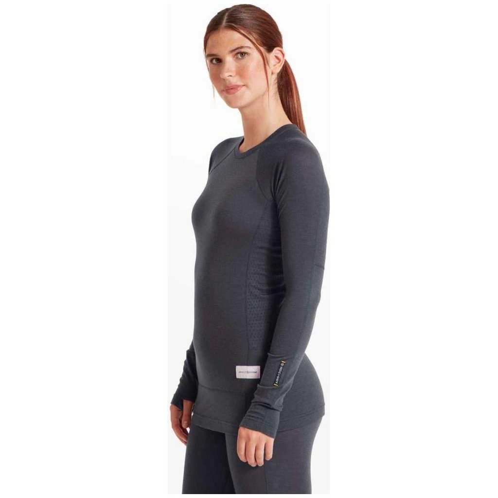 Artilect Boulder 125 Long Sleeve Crew Merino Women's Baselayer - Dusk Blue - Hill and Dale Outdoors