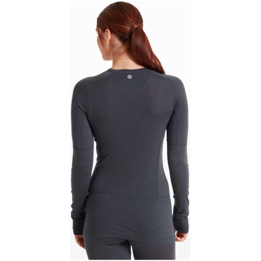 Artilect Boulder 125 Long Sleeve Crew Merino Women's Baselayer - Dusk Blue - Hill and Dale Outdoors