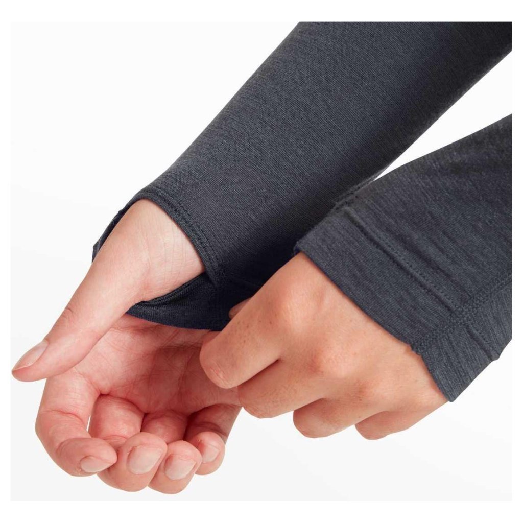 Artilect Boulder 125 Long Sleeve Crew Merino Women's Baselayer - Dusk Blue - Hill and Dale Outdoors