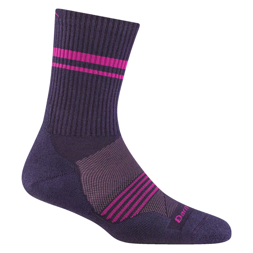 Darn Tough 1114 Women's Element Micro Crew Lightweight Running Socks - Hill and Dale Outdoors