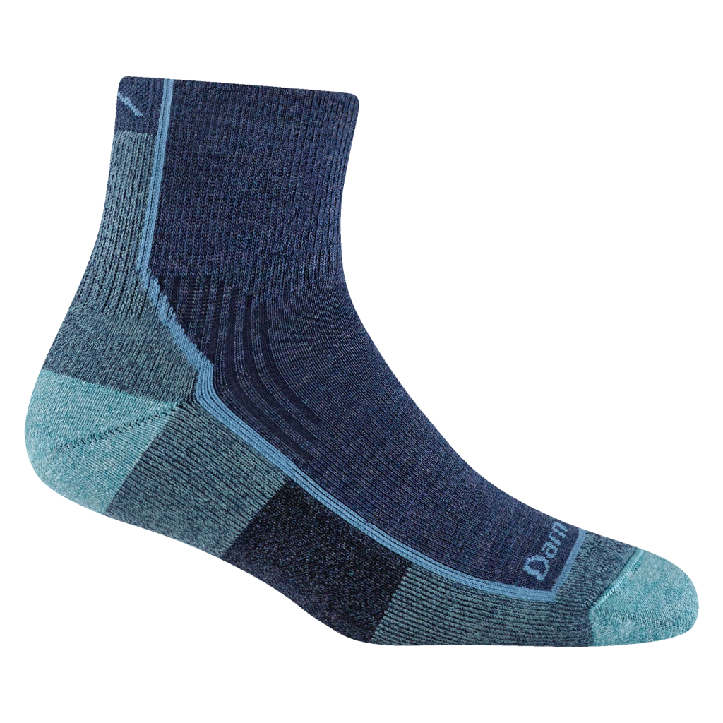 Darn Tough 1958 Women's Hiker 1/4 Midweight Cushion Hiking Socks - Hill and Dale Outdoors