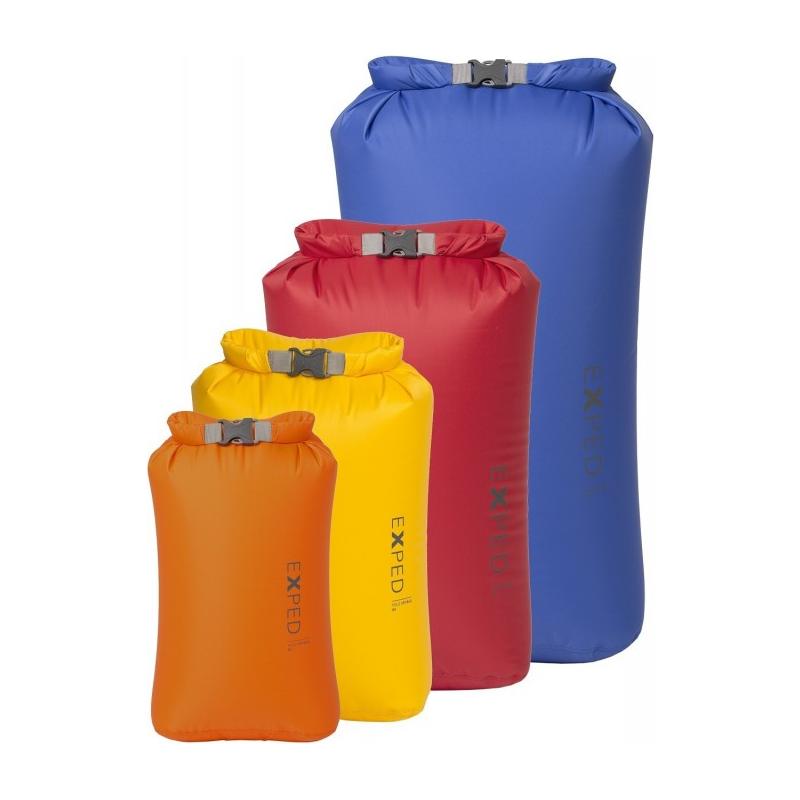 Exped Fold Dry Bag Bright 4 colours and sizes - Hill and Dale Outdoors