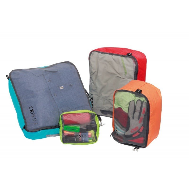 Exped Mesh Organiser UL - Red/Blue/Orange/Green - Hill and Dale Outdoors