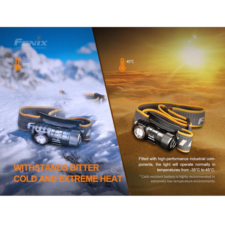 Fenix HM50R V2.0 700 Lumen Mini LED Headtorch/Handtorch - Hill and Dale Outdoors