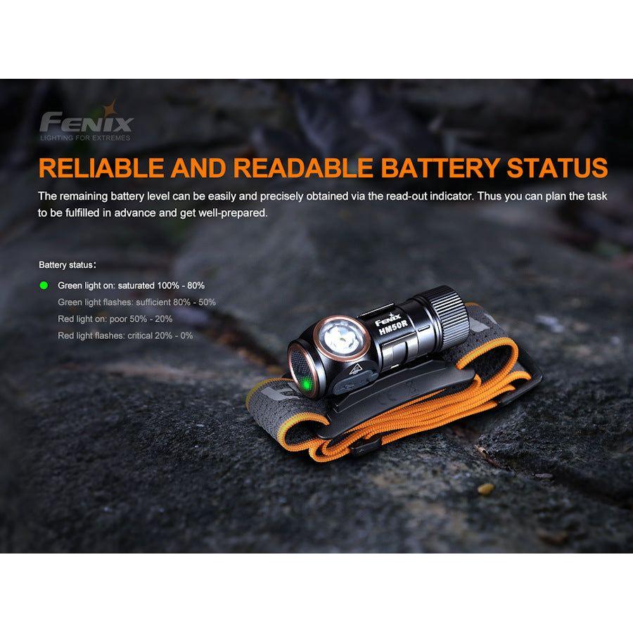 Fenix HM50R V2.0 700 Lumen Mini LED Headtorch/Handtorch - Hill and Dale Outdoors