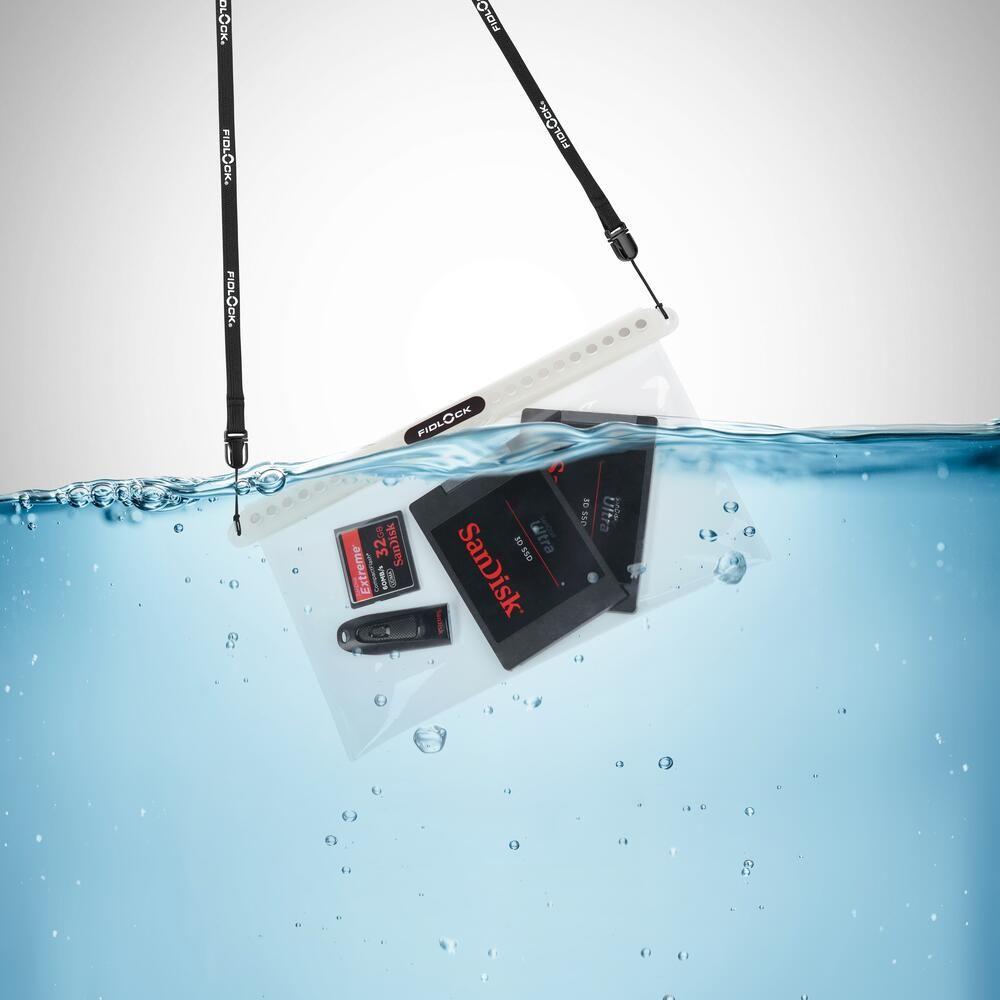 Fidlock Self Sealing Dry Bag Multi – Transparent - Hill and Dale Outdoors