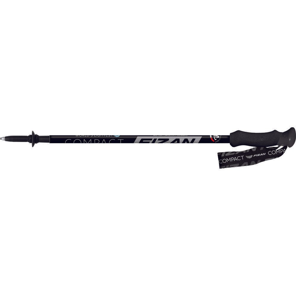 Fizan Compact Trekking Poles - Black (one pair) - Hill and Dale Outdoors