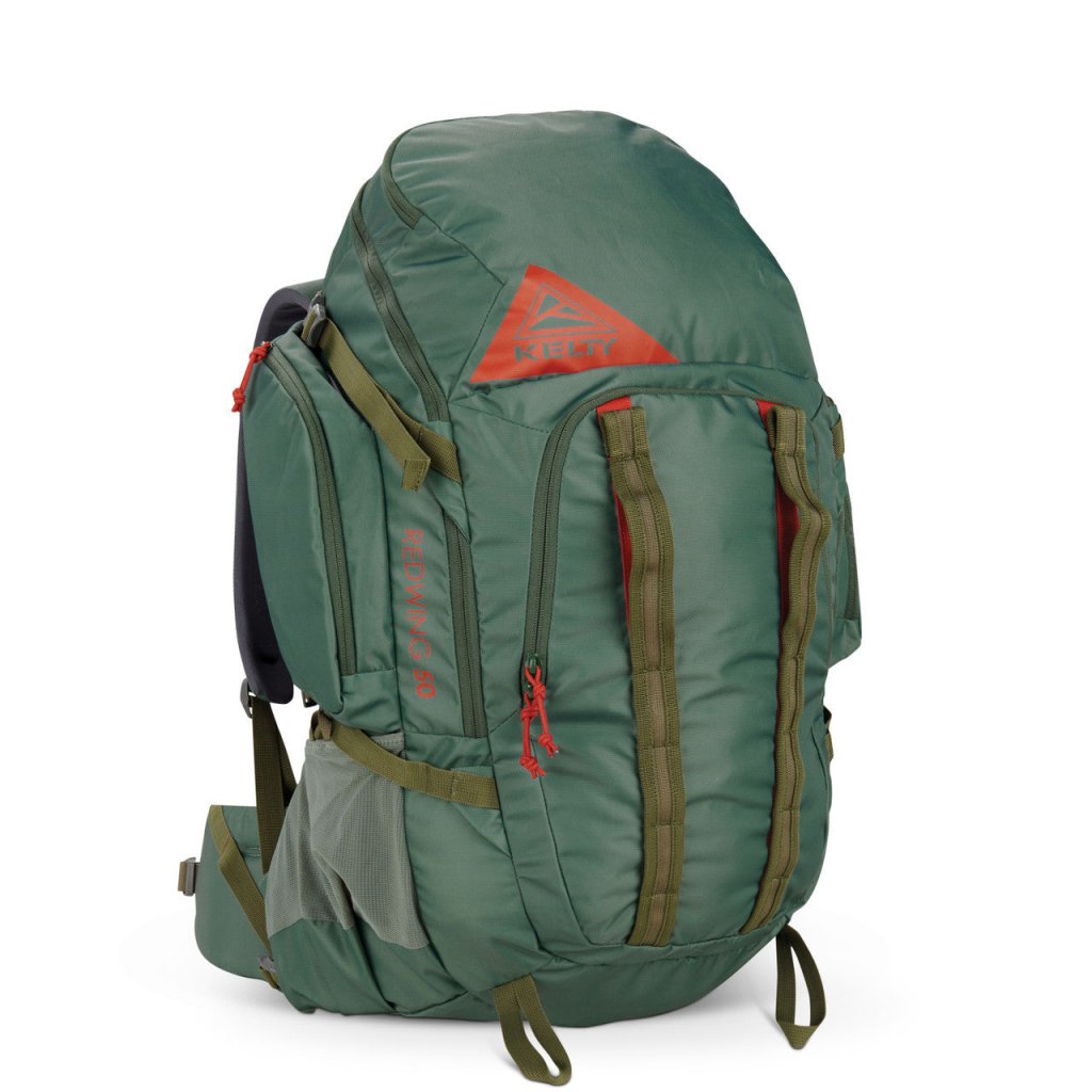 Kelty Redwing 50L Backpack - Duck Green/Burnt Olive - Hill and Dale Outdoors