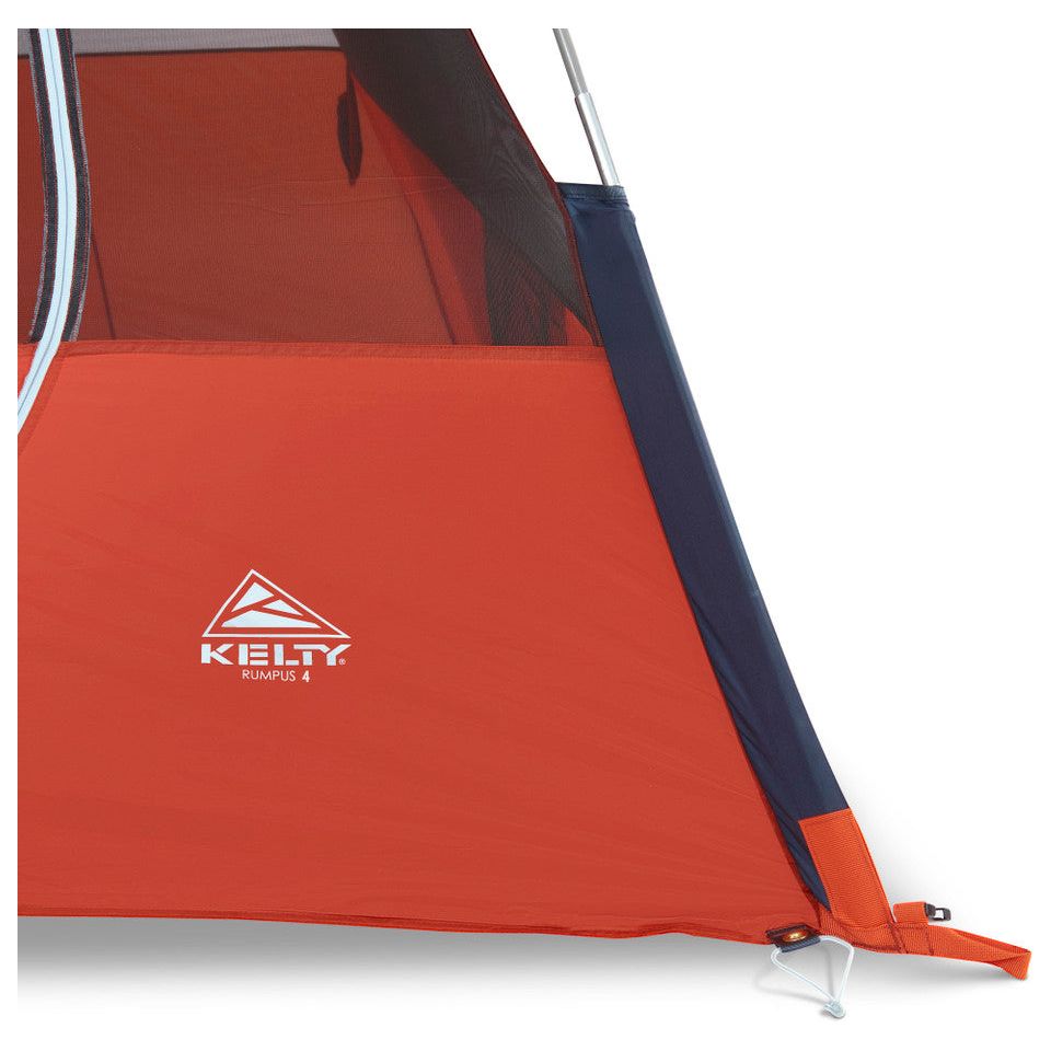 Kelty Rumpus 4P Four Person Tent - Green/Blue - Hill and Dale Outdoors