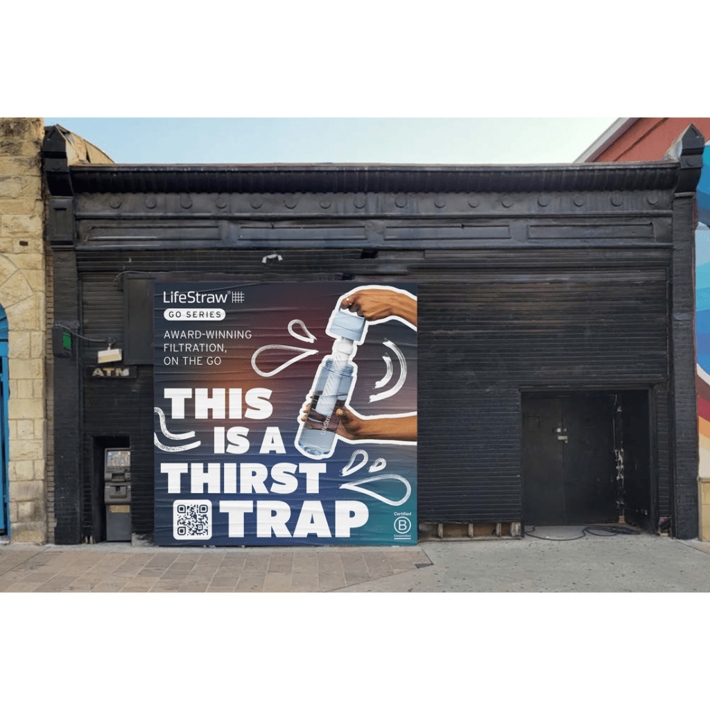 LifeStraw Go Tritan Renew 1L Filter Bottle - Polar White/Clear - Hill and Dale Outdoors