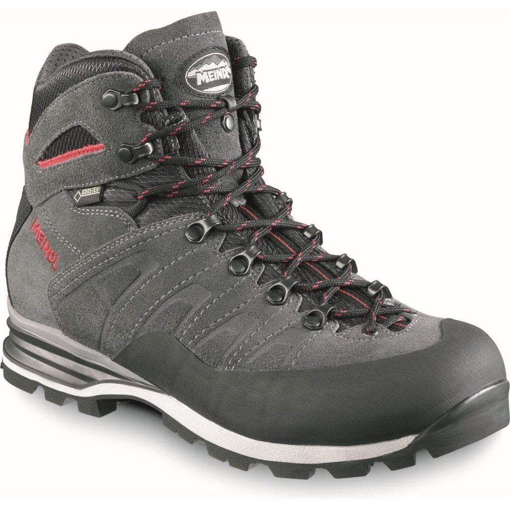 Meindl Antelao GTX Wide Fit Men's Walking Boot - Anthracite / Red - Hill and Dale Outdoors