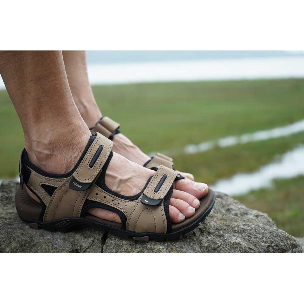 Meindl Capri Walking Sandals - Dark Brown - Hill and Dale Outdoors