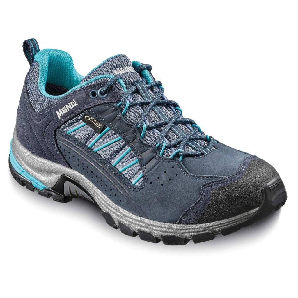 Meindl Journey Lady Pro GTX Walking Shoes - Marine/Turquoise - Hill and Dale Outdoors