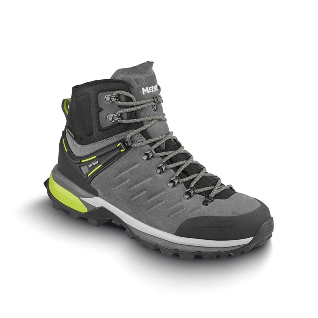 Meindl Milford GTX Walking Boot - Anthracite/ Lemon - Hill and Dale Outdoors