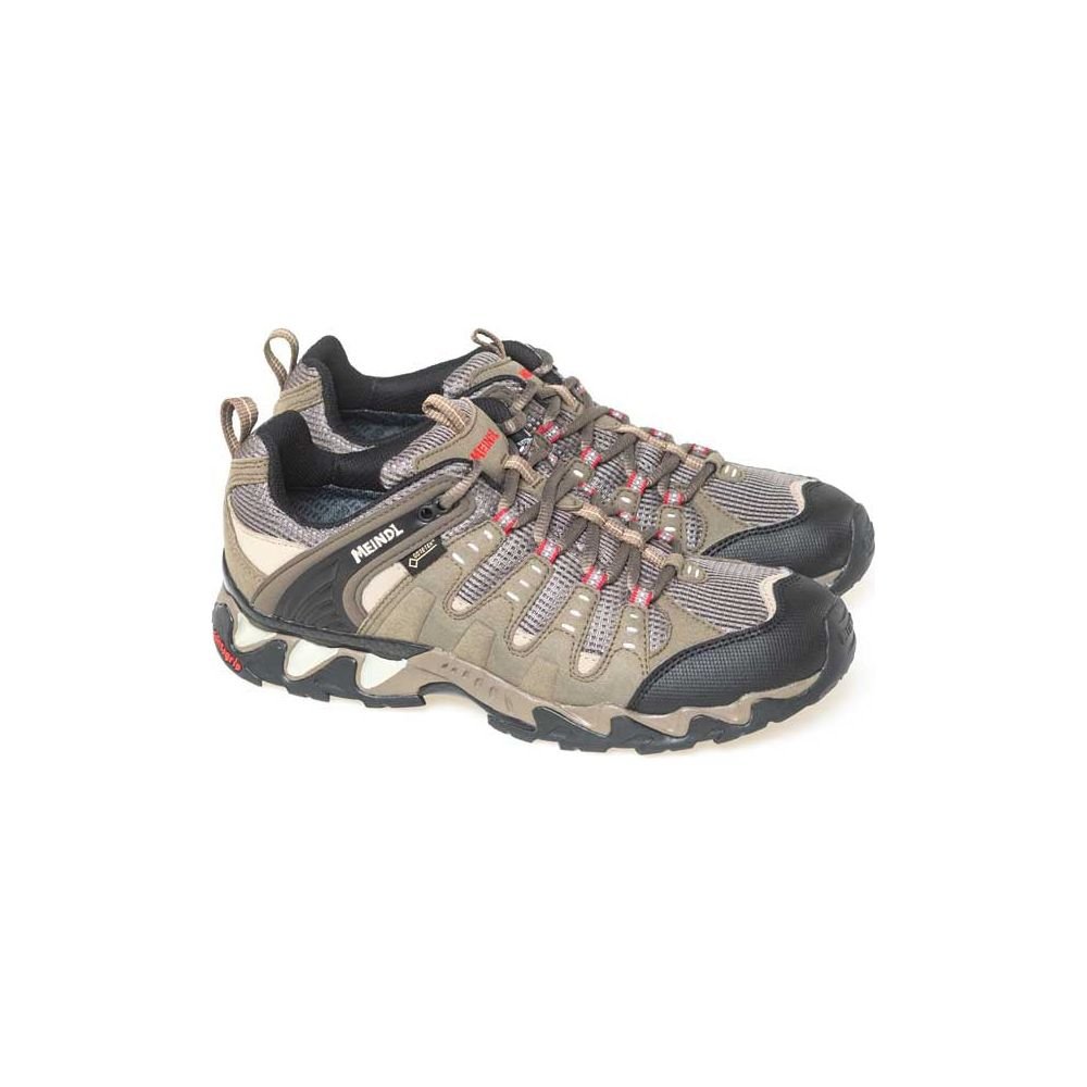 Meindl Respond GTX Walking Shoes - Reed/Red - Hill and Dale Outdoors