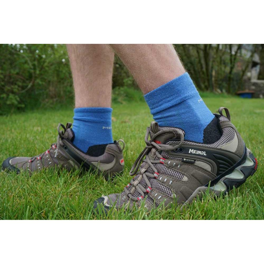 Meindl Respond GTX Walking Shoes - Reed/Red - Hill and Dale Outdoors