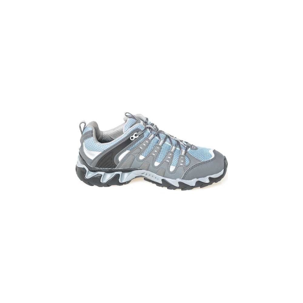 Meindl Respond Lady GTX Walking Shoes - Light Grey/Sky - Hill and Dale Outdoors