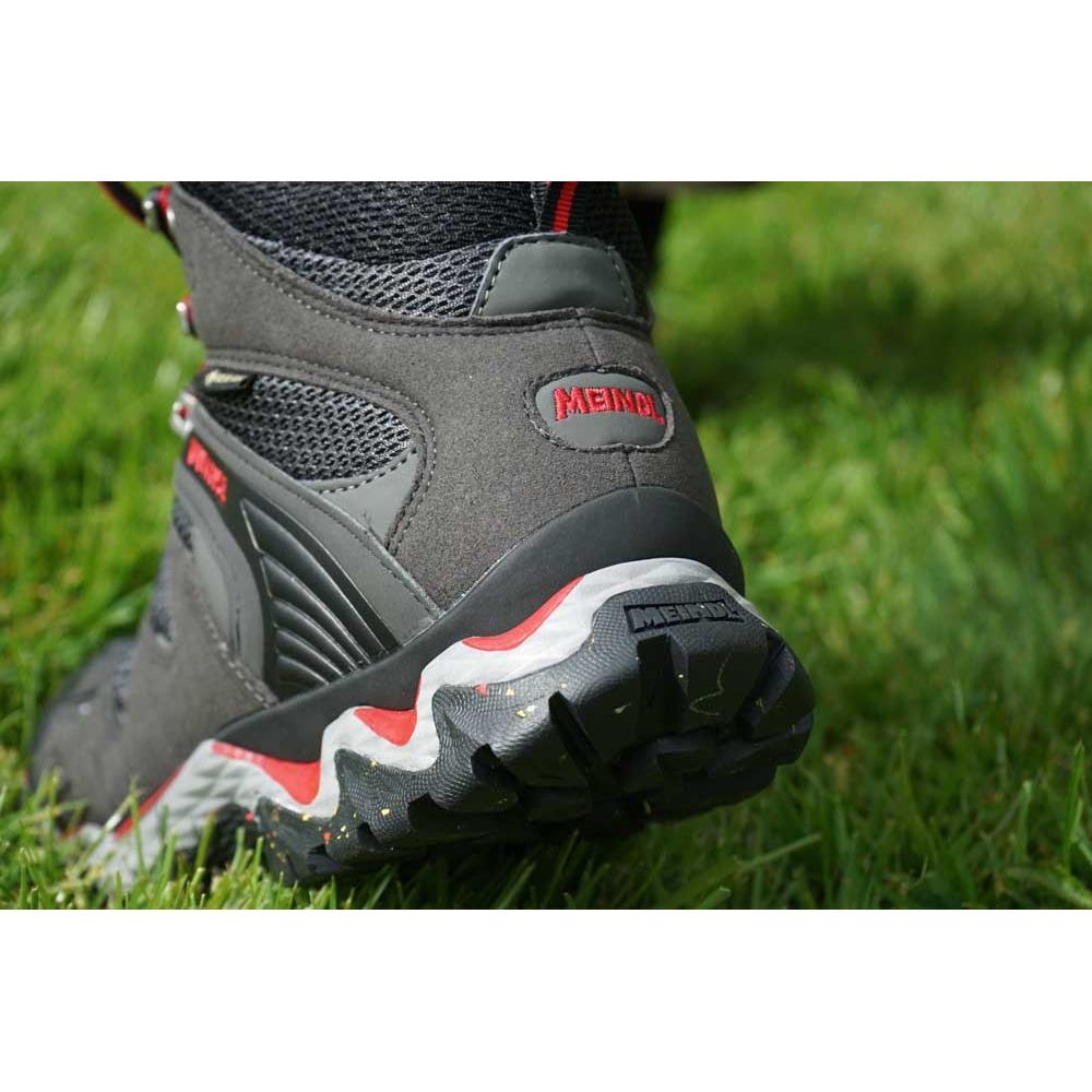 Meindl Respond Mid II GTX Walking Boots - Graphite/Red - Hill and Dale Outdoors