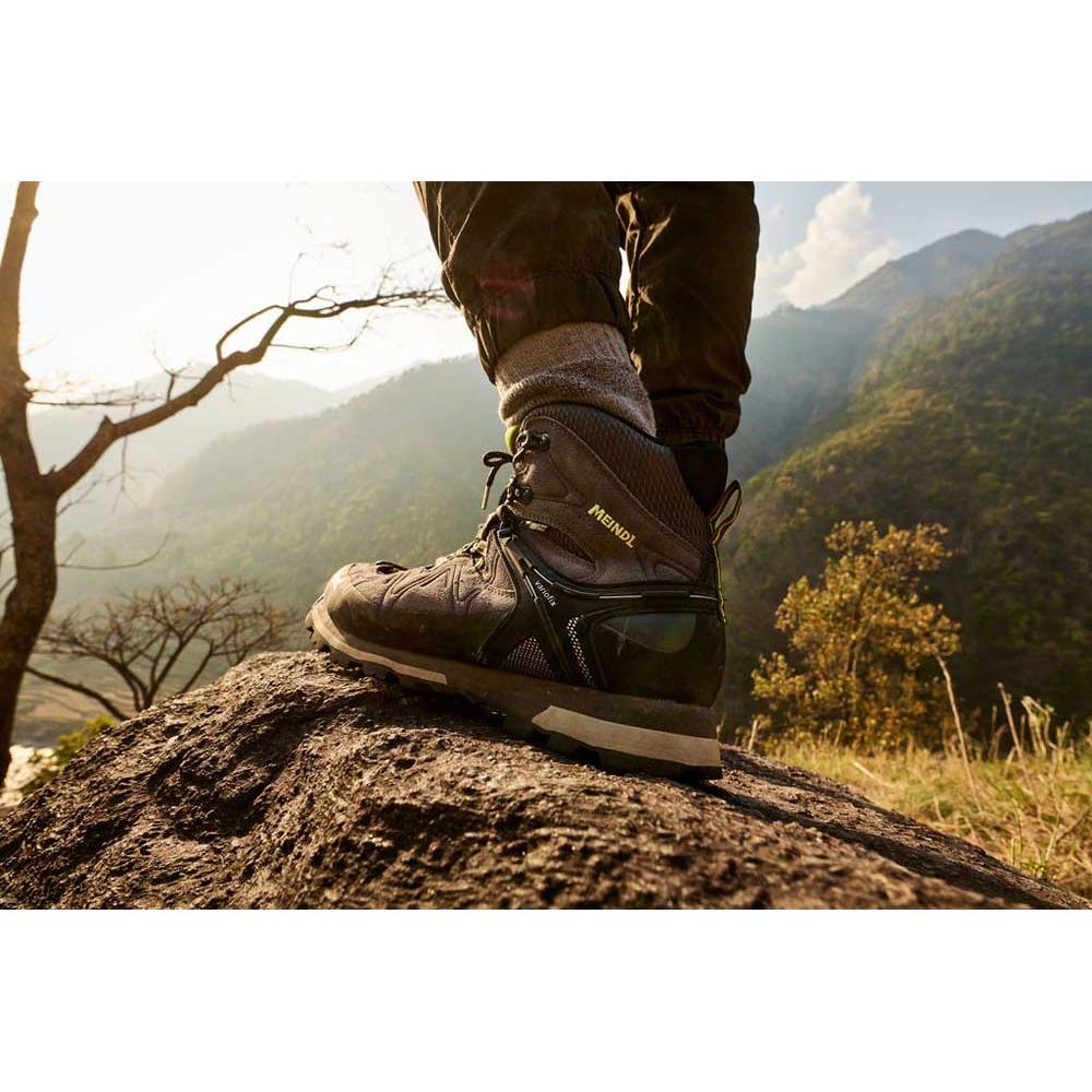 Meindl Tonale GTX Walking Boots - Anthracite/Lemon - Hill and Dale Outdoors