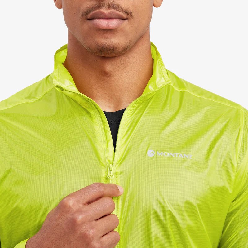 Montane Featherlite Nano Windproof Jacket - Citrus Spring - Hill and Dale Outdoors