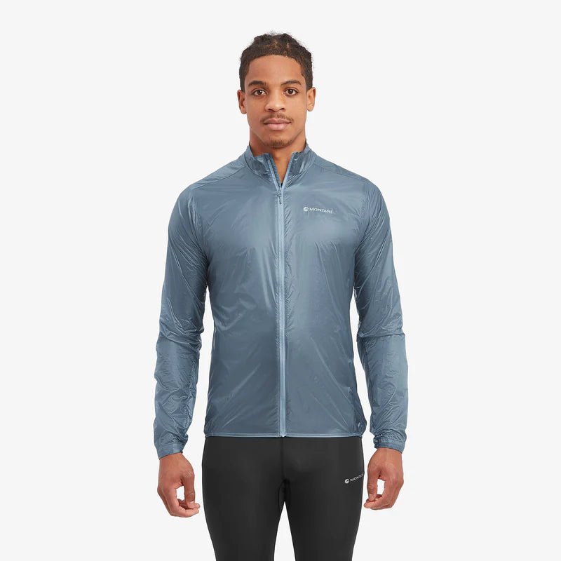 Montane Featherlite Nano Windproof Jacket - Stone Blue - Hill and Dale Outdoors