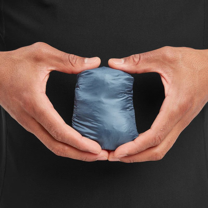 Montane Featherlite Nano Windproof Jacket - Stone Blue - Hill and Dale Outdoors