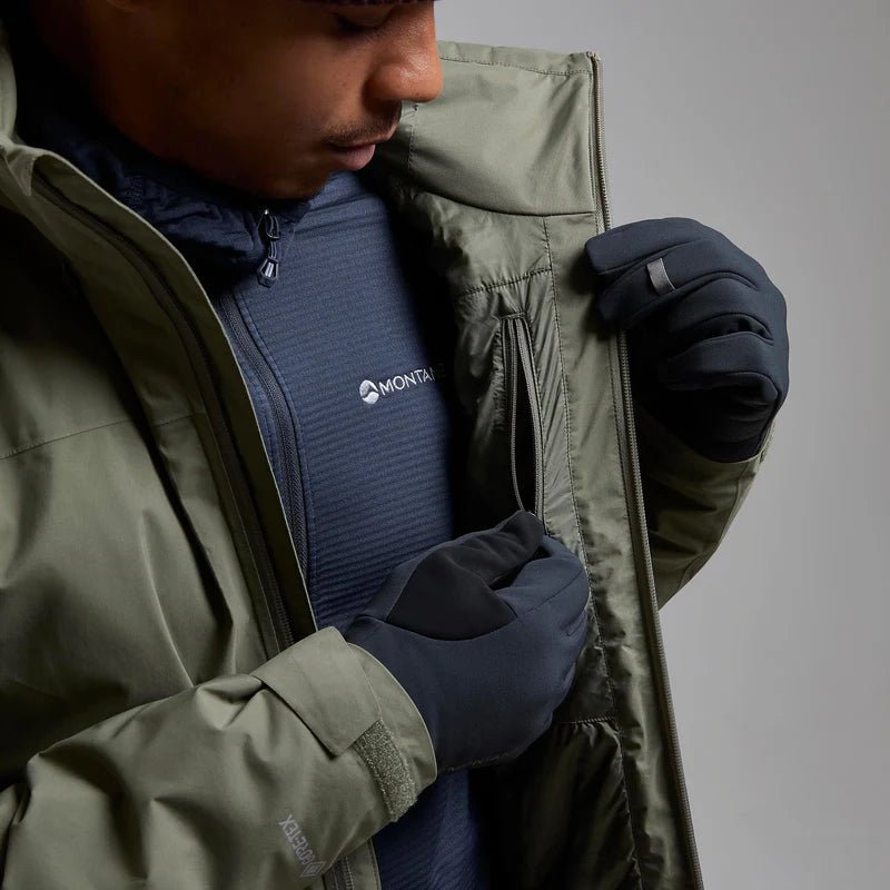 Montane Men's Duality Insulated GTX Waterproof Jacket - Caper - Hill and Dale Outdoors