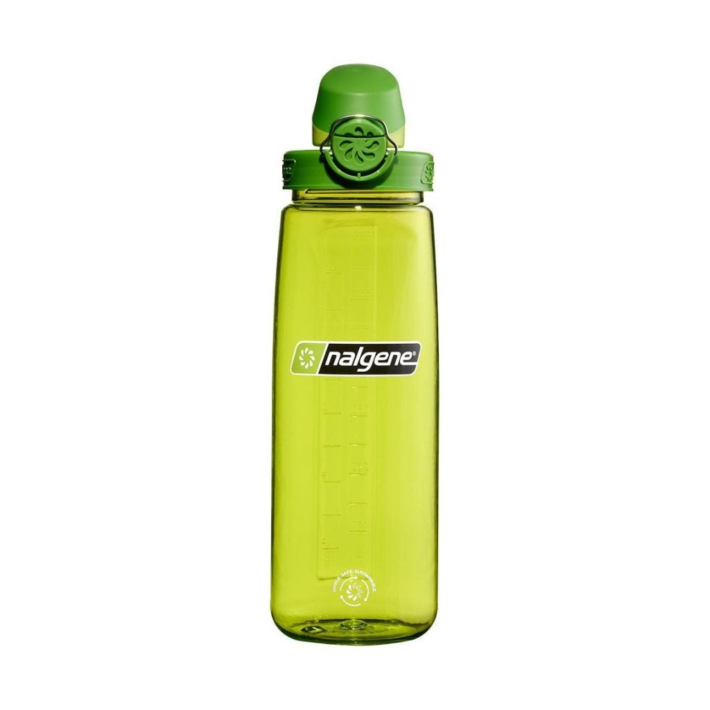 Nalgene 700ml Sustain OTF Water Bottle - Spring Green, Sprout Cap - Hill and Dale Outdoors