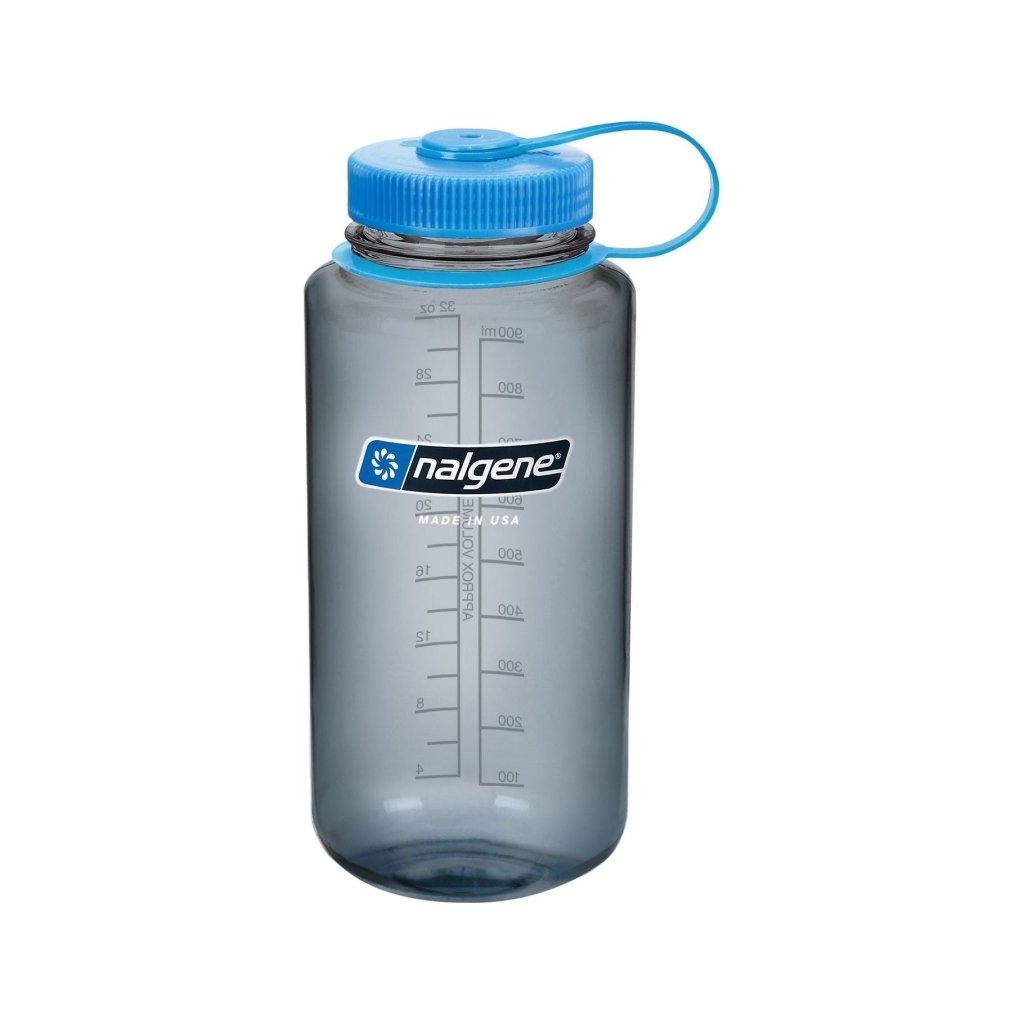 Nalgene Wide Mouth Sustain 32oz 1L Water Bottle - Grey - Hill and Dale Outdoors