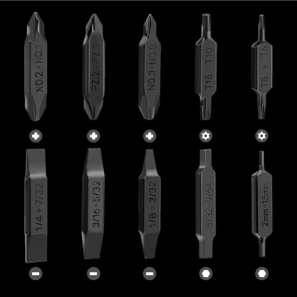Nextool 20 - in - 1 Bit Kit - Hill and Dale Outdoors
