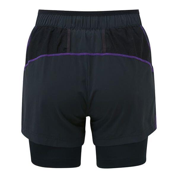 OMM Pace Women's Running Short - Black/Purple - Hill and Dale Outdoors
