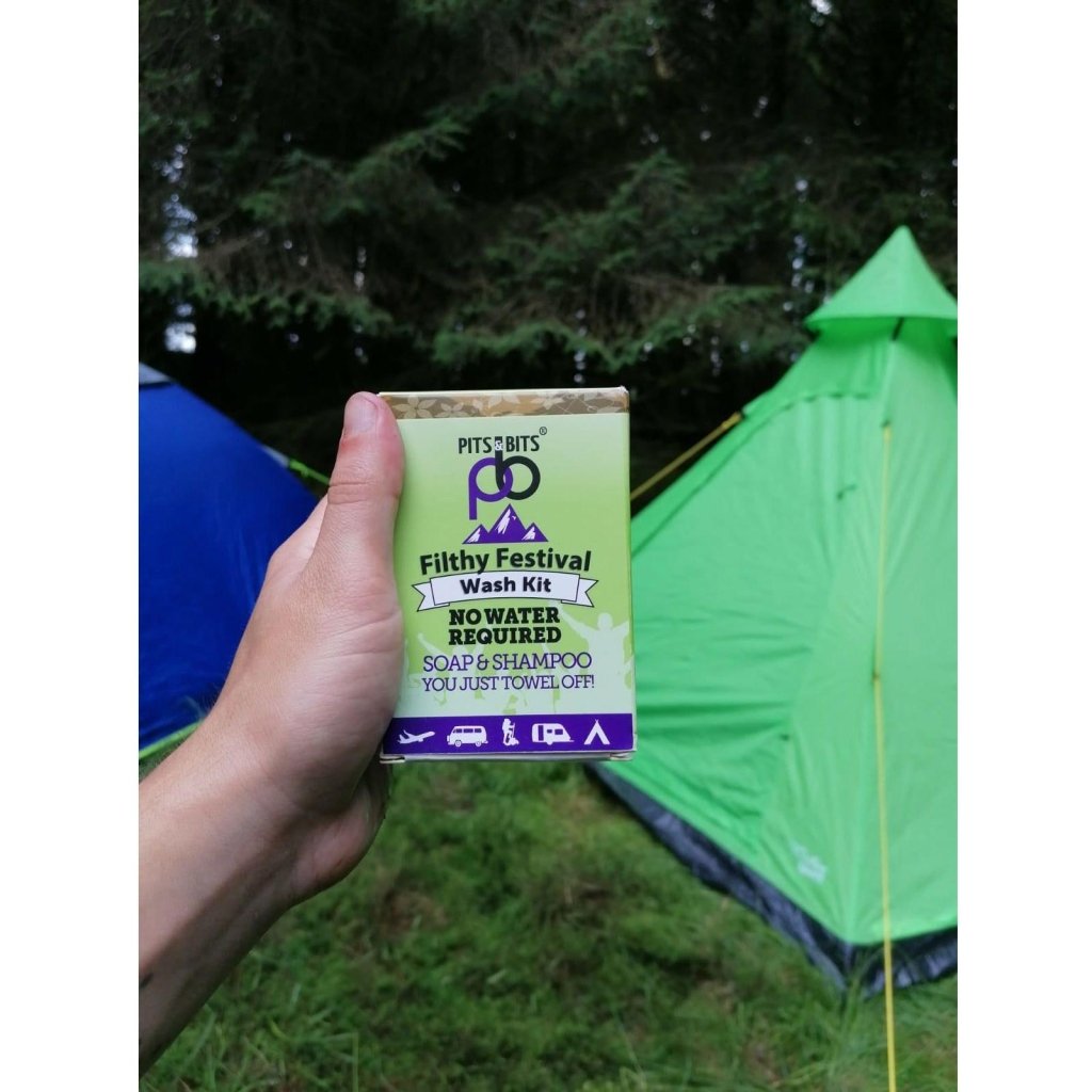 Pits & Bits Filthy Festival Wash Kit - 3 Products in 1 Box - Hill and Dale Outdoors
