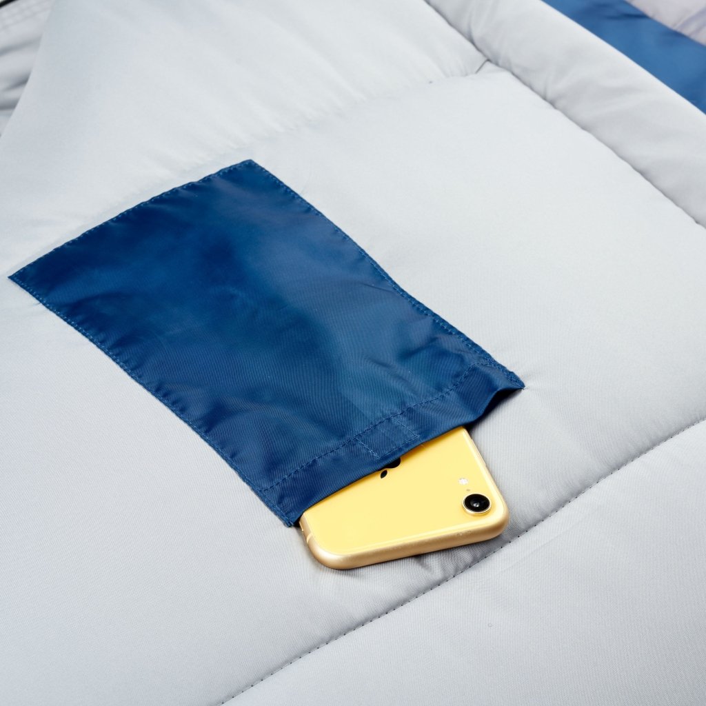 Sierra Designs Boswell 20° Degree Synthetic Sleeping Bag - Blue/Grey - Hill and Dale Outdoors