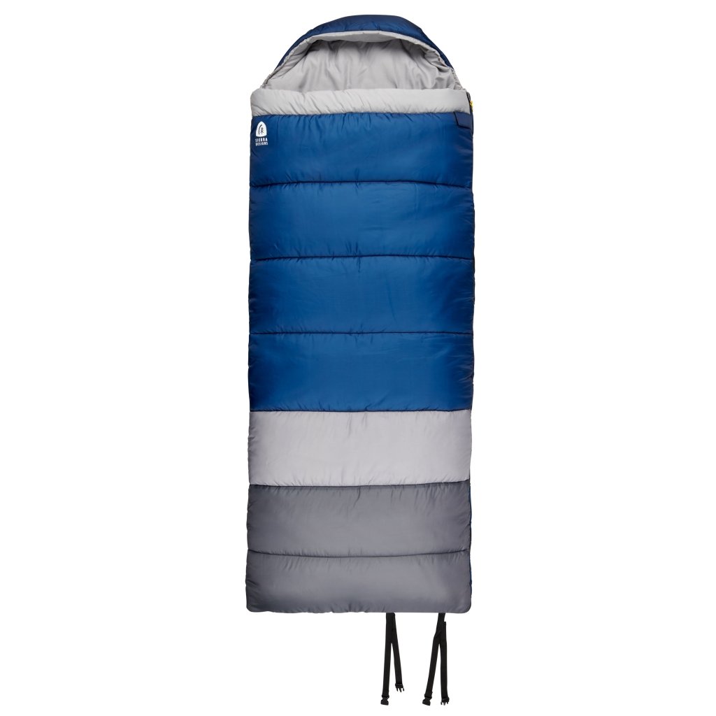 Sierra Designs Boswell 20° Degree Synthetic Sleeping Bag - Blue/Grey - Hill and Dale Outdoors