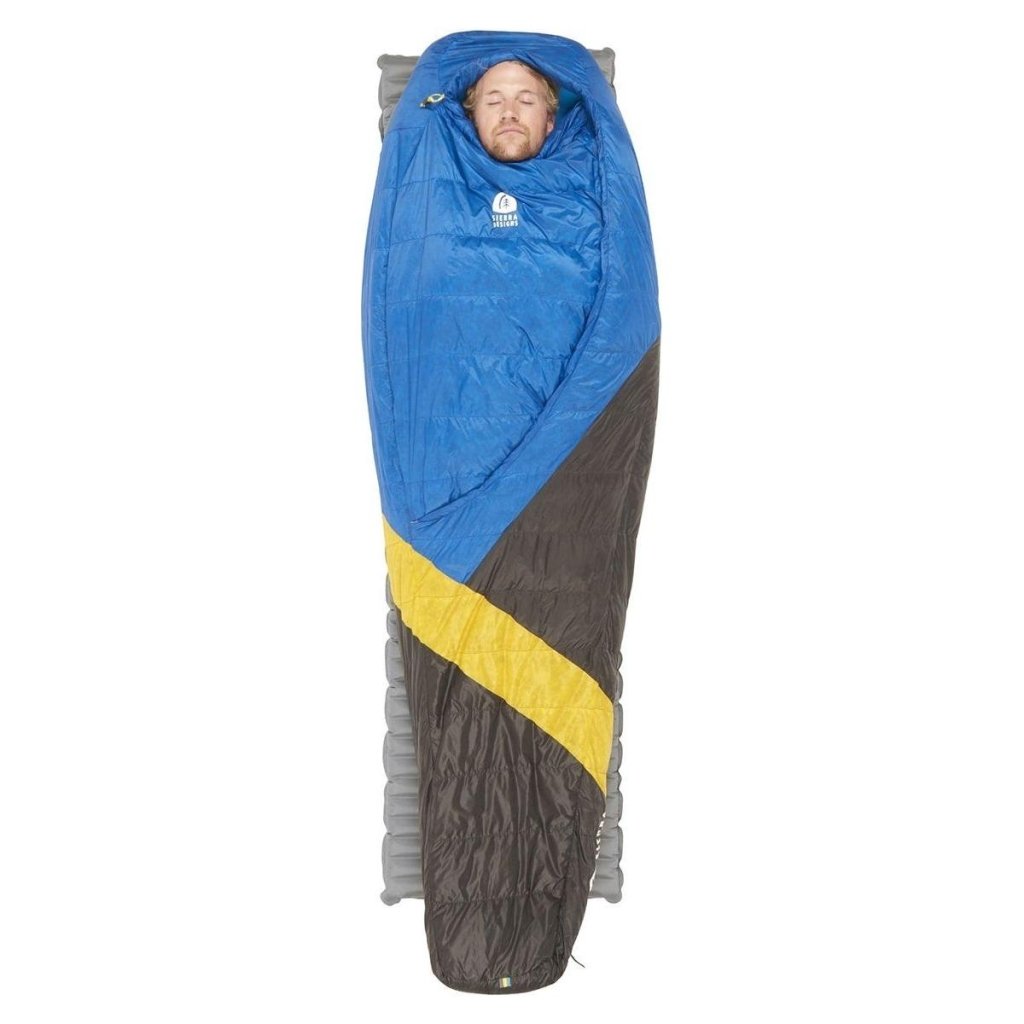 Sierra Designs Cloud 800F 35° Degree Down Sleeping Bag - Blue - Hill and Dale Outdoors