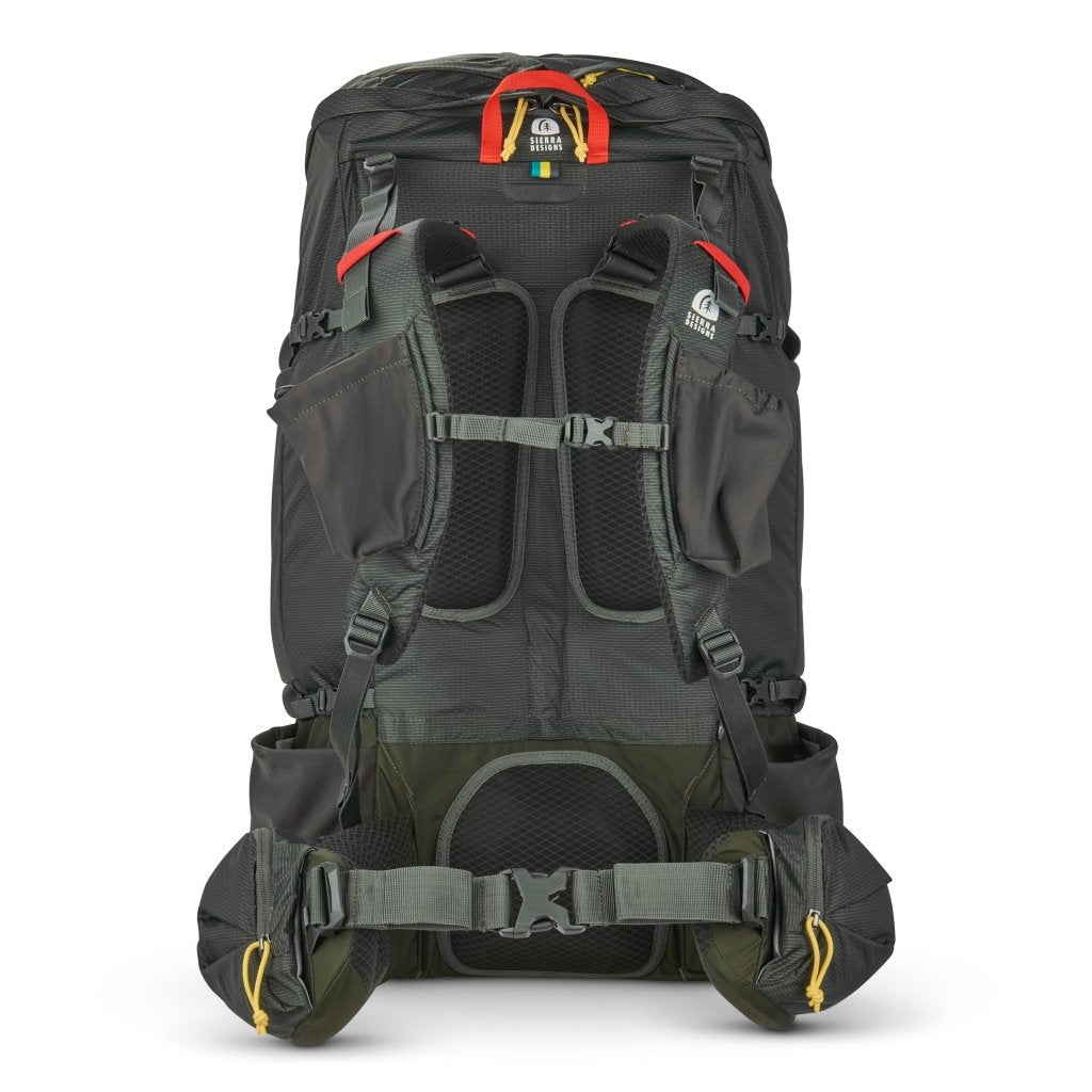 Sierra Designs Flex Capacitor 60L - 80L Backpack With Waist Belt - Peat - Hill and Dale Outdoors