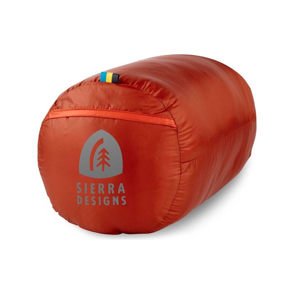 Sierra Designs Get Down 550F 35° Degree Down Sleeping Bag - Red - Hill and Dale Outdoors