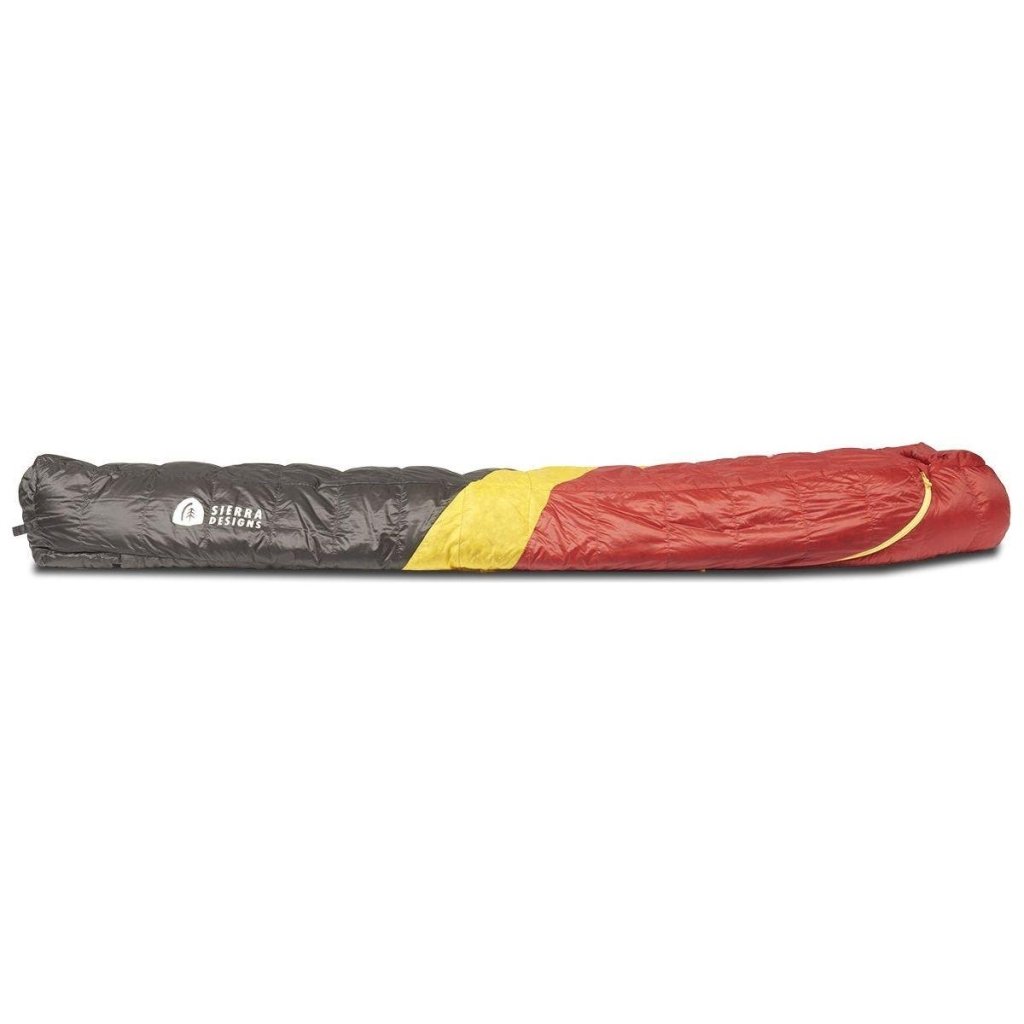 Sierra Designs Nitro 800F 20° Degree Down Sleeping Bag - Red - Hill and Dale Outdoors