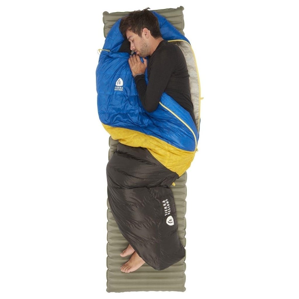 Sierra Designs Nitro 800F 35° Degree Down Sleeping Bag - Blue - Hill and Dale Outdoors