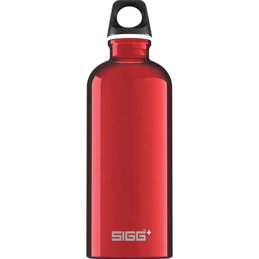 Sigg Traveller 0.6L Water Bottle - Red - Hill and Dale Outdoors