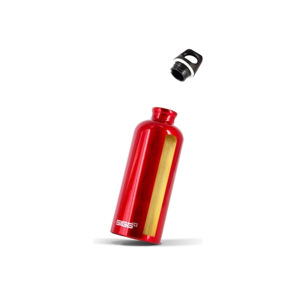 Sigg Traveller 0.6L Water Bottle - Red - Hill and Dale Outdoors