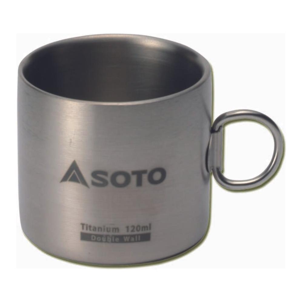 SOTO Aero Espresso Mug 120ml - Titanium - Hill and Dale Outdoors
