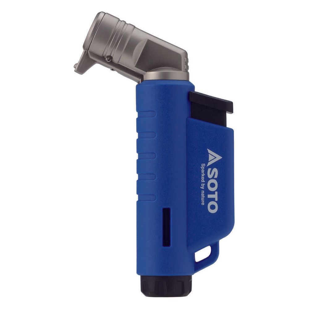 Soto Micro Torch Horizontal – Blue - Hill and Dale Outdoors