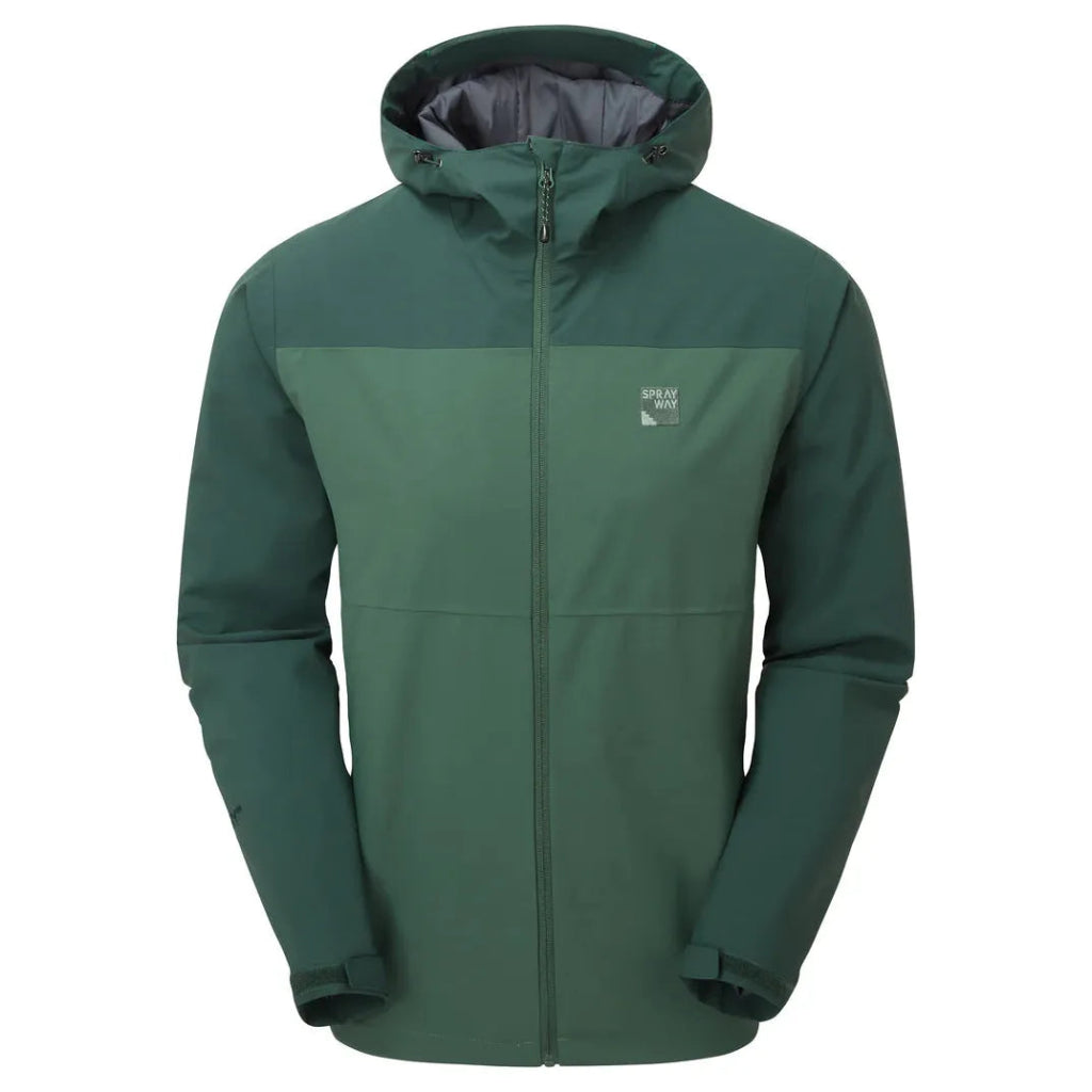 Sprayway Dagda Men's waterproof Jacket - Conifer/ Dark Spruce - Hill and Dale Outdoors