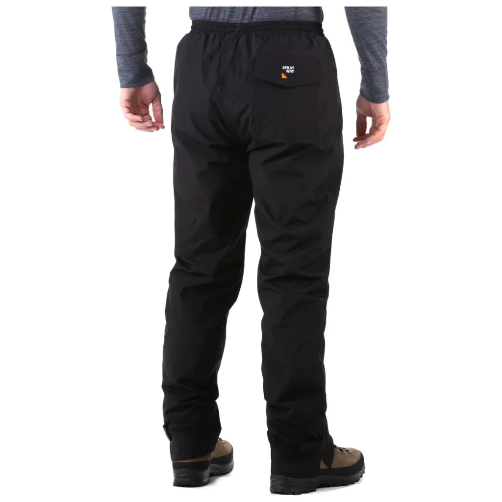 Sprayway Santiago Rainpant Waterproof Trousers - Black - Hill and Dale Outdoors