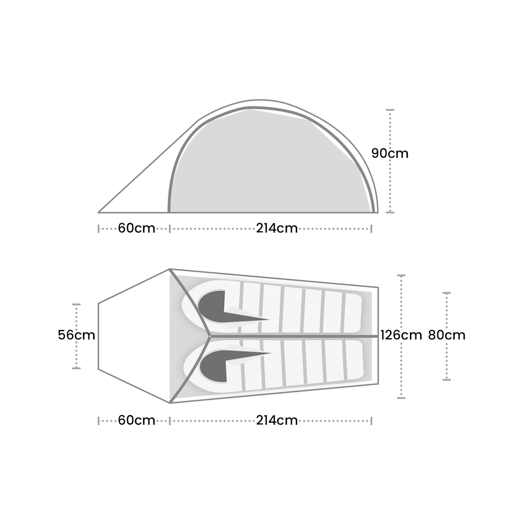 Terra Nova Solar Photon 2 Two - Person Tent - Green - Hill and Dale Outdoors