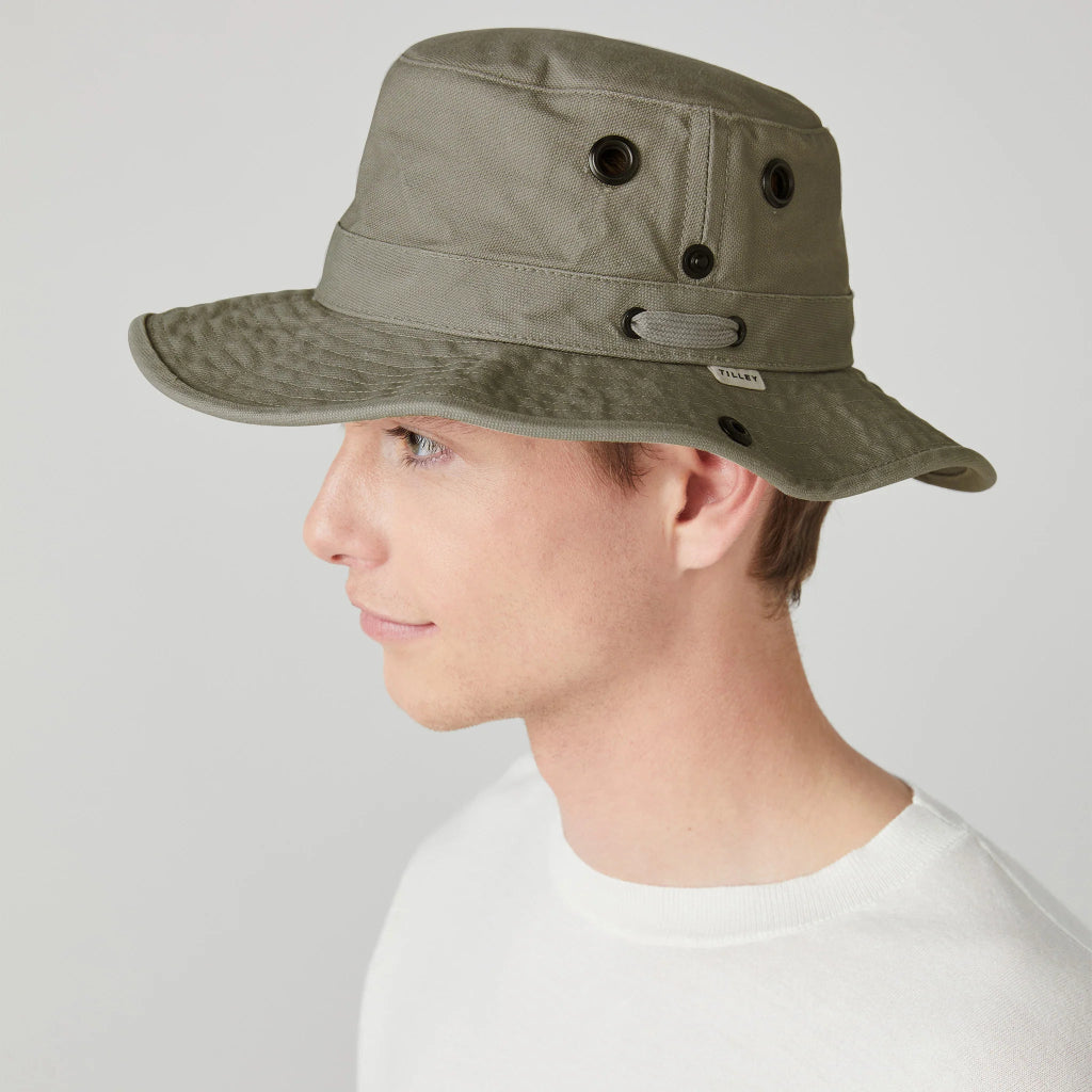 Tilley T3 Wanderer Hat - Khaki - Hill and Dale Outdoors