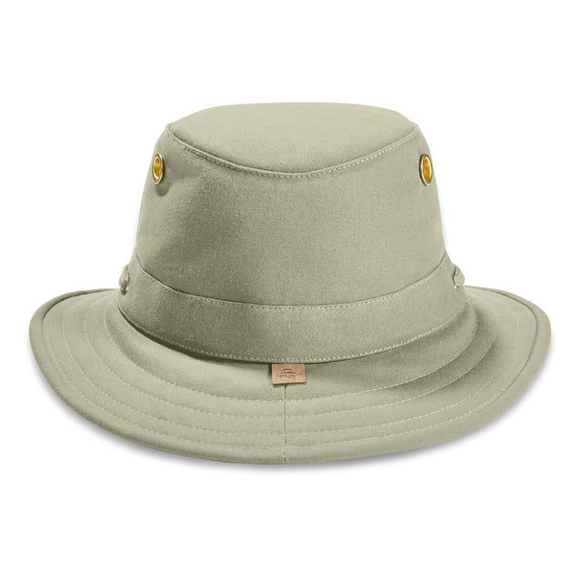 Tilley The Authentic T5 Cotton Brimmed Duck Hat - Khaki/Olive - Hill and Dale Outdoors
