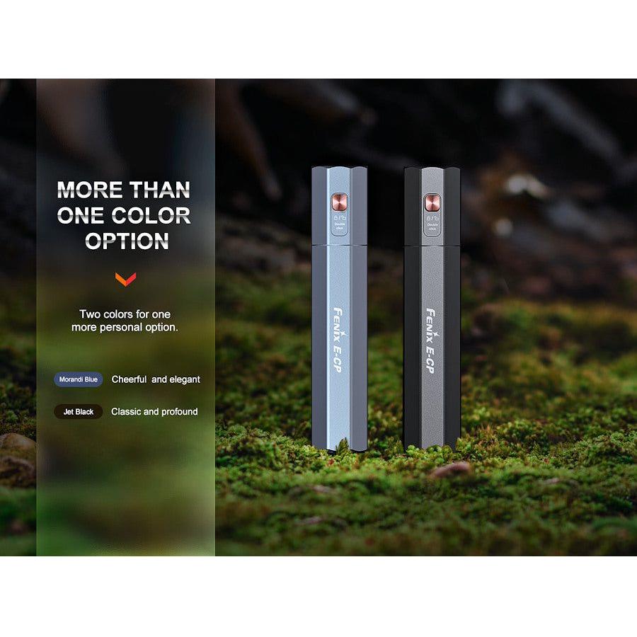 Fenix E - CP Rechargeable Powerbank Flashlight - Blue - Hill and Dale Outdoors