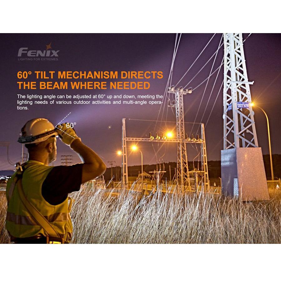 Fenix HP25R v2.0 USB Rechargeable Headtorch - Hill and Dale Outdoors